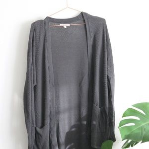 American Eagle Charcoal Cardigan